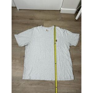 Carhartt Original Fit Grey Short Sleeve Work T-Shirt Size 2XL